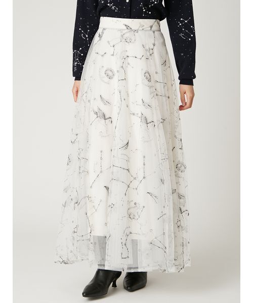 FRAY I.D（フレイ・アイディー） スカート エトワールエンブロイダリー