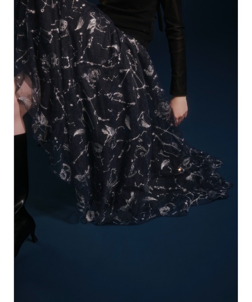 FRAY I.D（フレイ・アイディー） スカート エトワールエンブロイダリー