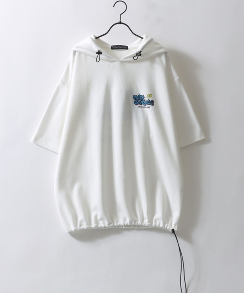 「Mark Gonzales」 プルオーバーパーカー X-LARGE ブラック メンズ_画像9