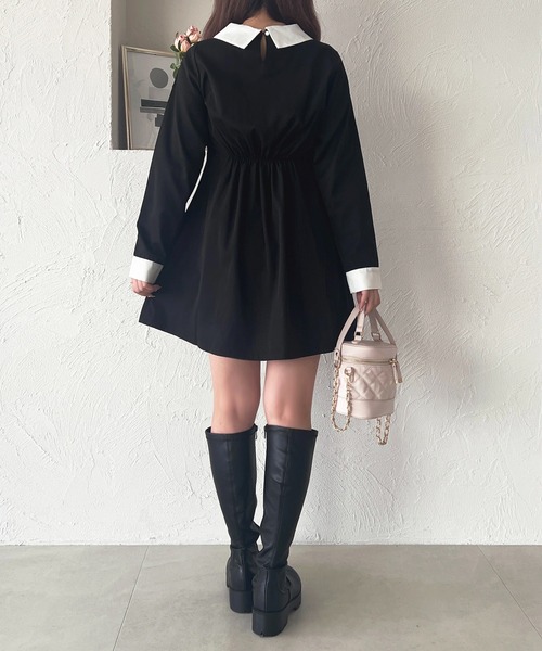 「apres jour」 長袖ワンピース X-LARGE ピンク レディース_画像6