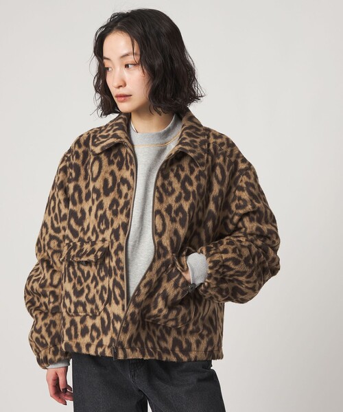 CITEN（シテン） ブルゾン アウター 「CITEN」レオパードブルゾン