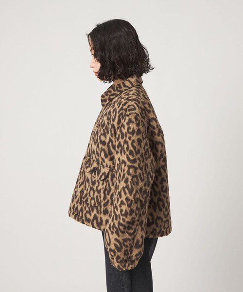 CITEN レオパードブルゾン　サンプル品 CITEN（シテン） ブルゾン アウター 「CITEN」レオパードブルゾン