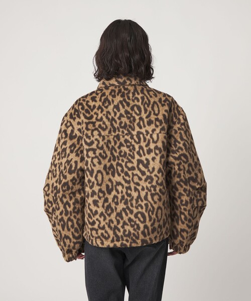 CITEN（シテン） ブルゾン アウター 「CITEN」レオパードブルゾン