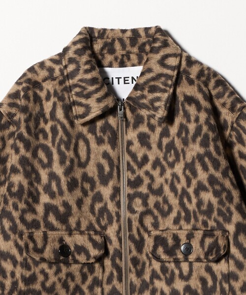 CITEN（シテン） ブルゾン アウター 「CITEN」レオパードブルゾン