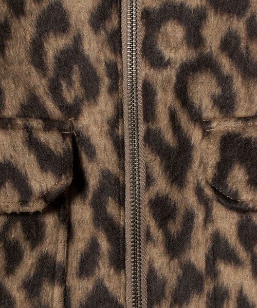 CITEN（シテン） ブルゾン アウター 「CITEN」レオパードブルゾン