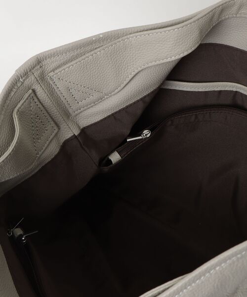 「VitaFelice」 ハンドバッグ FREE ライトグレー レディース_画像4