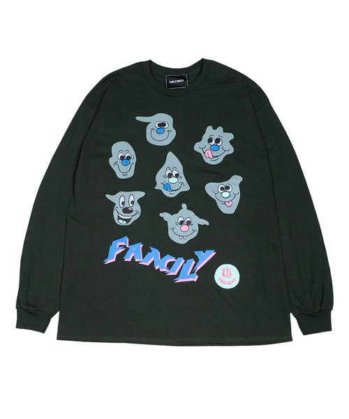 「MILKBOY」 長袖Tシャツ FREE ホワイト メンズ_画像7