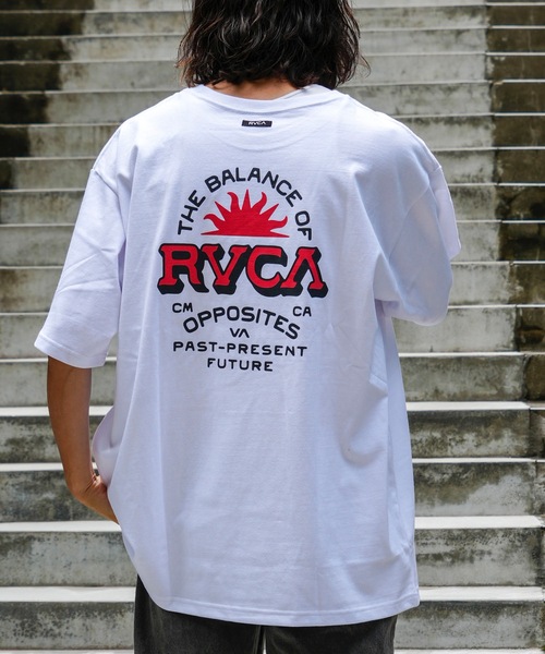 「RVCA」 半袖Tシャツ X-LARGE ホワイト メンズ_画像7