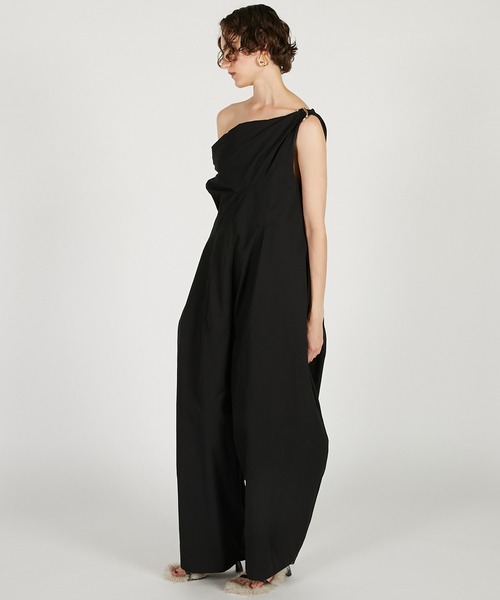 パンツドレス ドレープバルーンジャンプスーツ / Drape Balloon Jumpsuit_11