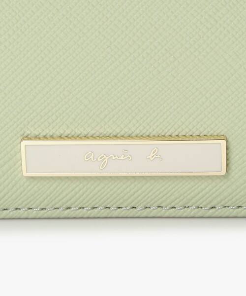 agnes b.（アニエスベー） 名刺入れ レザー カードケース ”Erika