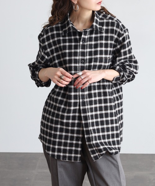 ブロックチェック シャツ（色：マルチカラー）のおすすめ人気商品一覧