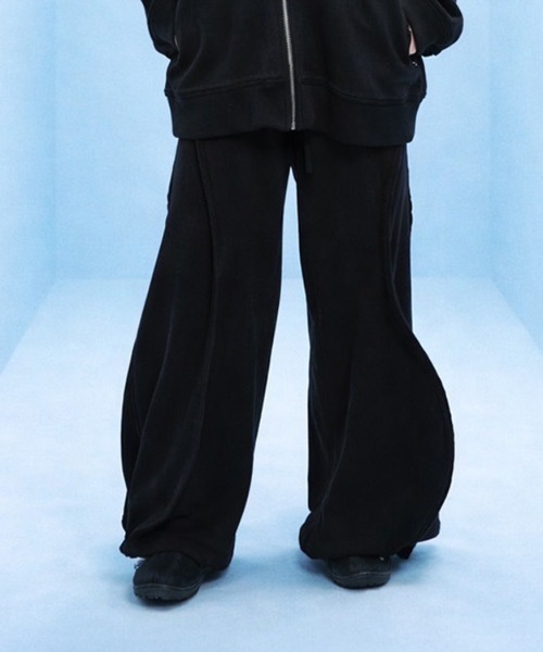 スウェットパンツ ジャージ Seivson Cyber Morphing Structural Pants｜Laser Cut Edition_1