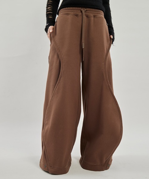 スウェットパンツ ジャージ Seivson Cyber Morphing Structural Pants｜Laser Cut Edition_7