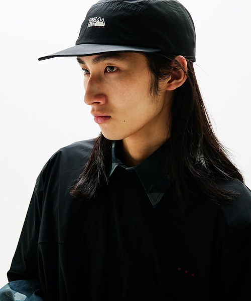 FIRST DOWN（ファーストダウン） シャツ リーフ柄 ロングスリーブ 