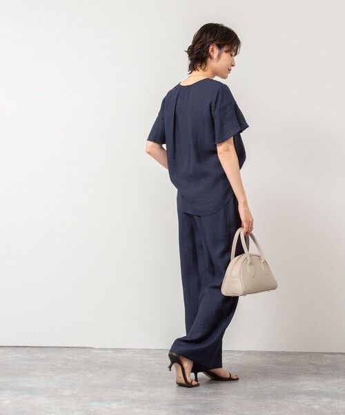 「NOLLEY'S」 イージーパンツ 36 ベージュ レディース_画像5