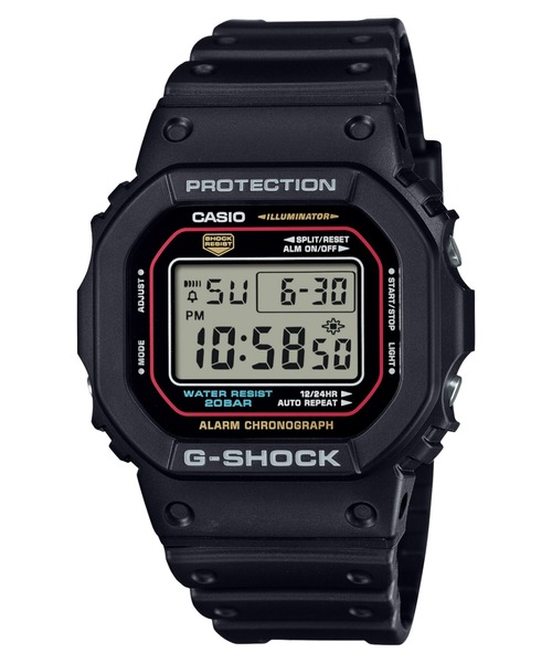 G-SHOCK 「G-SHOCK」 デジタル腕時計 FREE ブラック メンズ : ZOZOTOWN