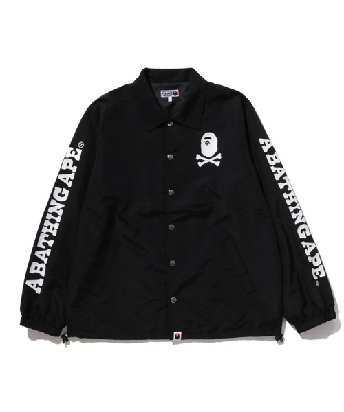 A BATHING APE（アベイシングエイプ） コーチジャケット - ブラック
