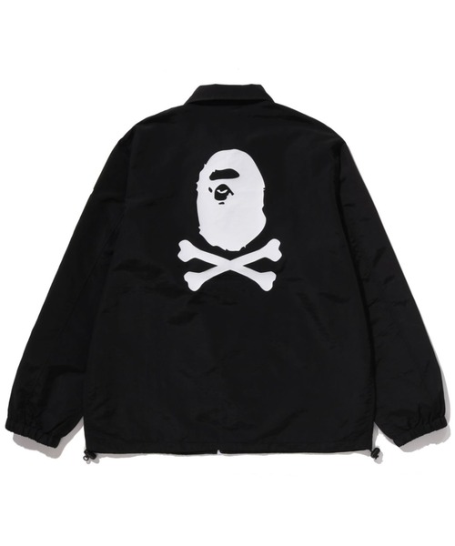 A BATHING APE（アベイシングエイプ） コーチジャケット - ブラック