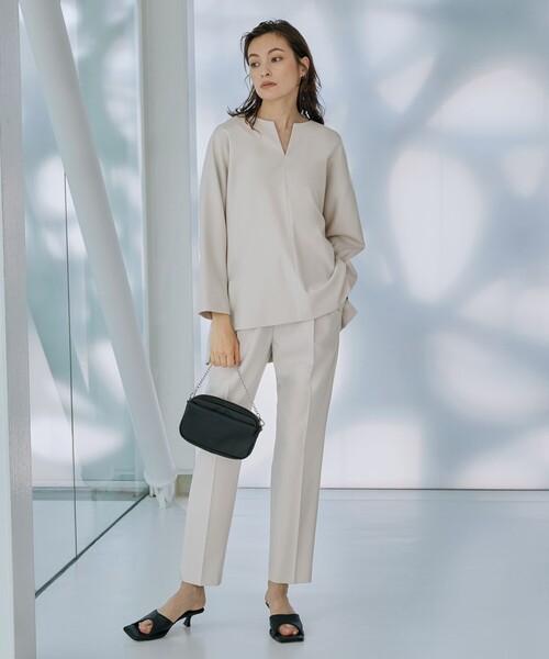 「ICB」 パンツ 42 ホワイト レディース_画像2