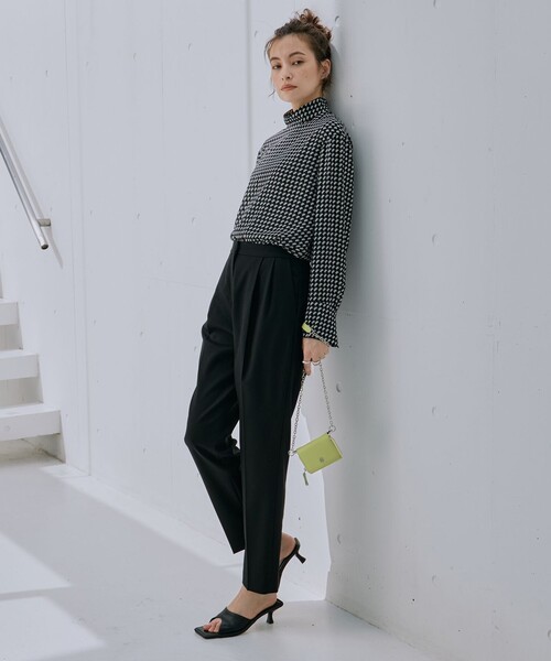 「ICB」 パンツ 42 ホワイト レディース_画像3