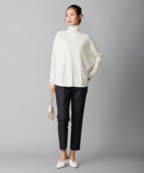 「ICB」 パンツ 42 ホワイト レディース_画像9