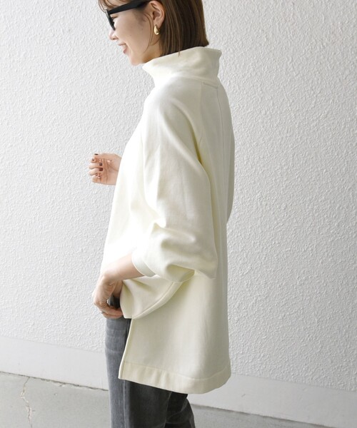 「SHIPS any」 スウェットカットソー ONE SIZE ブラウン レディース_画像5