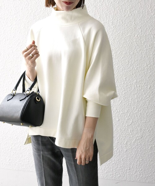 「SHIPS any」 スウェットカットソー ONE SIZE ブラウン レディース_画像9