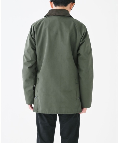 Barbour トランスポート スタンドカラー セージグリーン 38 バブアー 