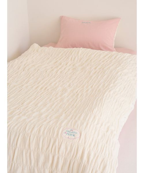 寝具 肌に優しい夏用寝具2点セット（夏用肌掛け布団・夏用敷きパッド）_25SS