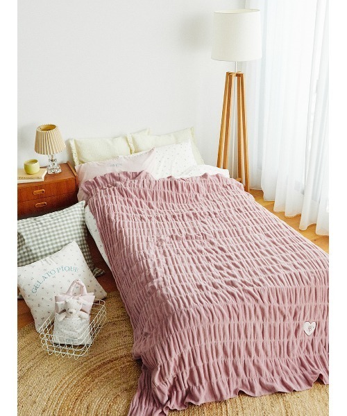gelato pique Sleep ベッド 寝具 「Sleep」くしゅくしゅタオルケット
