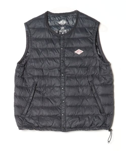 Danton（ダントン） ダウンベスト 36 ブラック レディース : ZOZOTOWN
