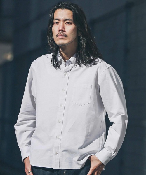 「URBAN RESEARCH Sonny Label」 長袖シャツ MEDIUM ホワイト メンズ_画像2