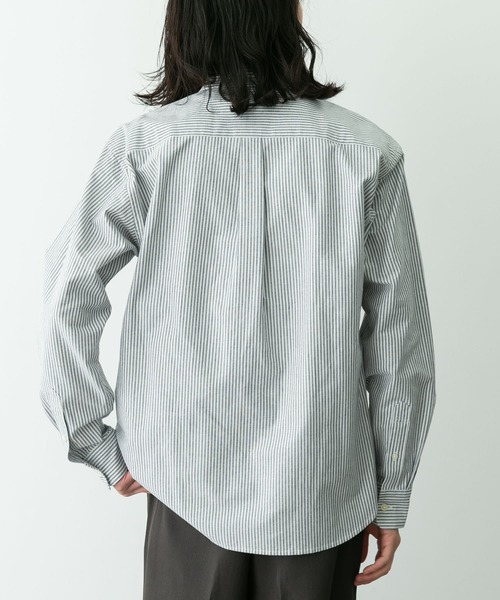 「URBAN RESEARCH Sonny Label」 長袖シャツ MEDIUM ホワイト メンズ_画像6