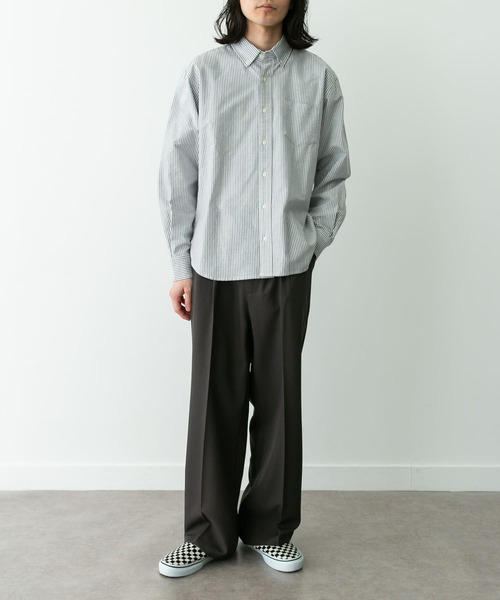 「URBAN RESEARCH Sonny Label」 長袖シャツ MEDIUM ホワイト メンズ_画像7