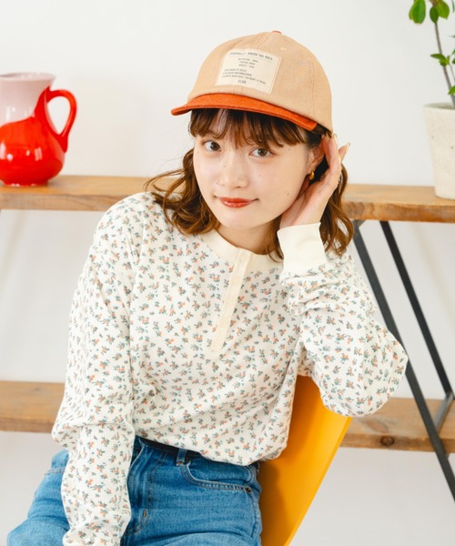 「eLur」 キャップ FREE インディゴブルー レディース_画像9