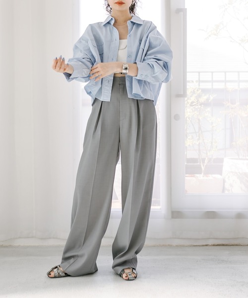 「mystic」 パンツ 1 グレー レディース_画像6