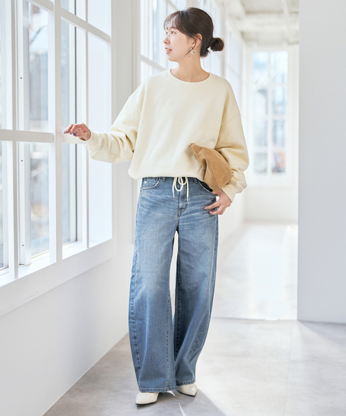 スピック＆スパン サムシング 別注 NEW HANA CURVE　新品M Spick＆Span（スピック アンド スパン） ジーンズ デニム デニムパンツ