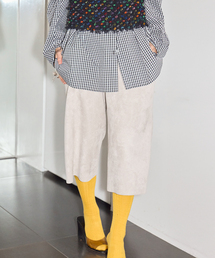 CITYSHOP シティショップ　ウールハーフパンツ CITYSHOP（シティショップ） ハーフパンツ ワイドパンツ パンツ FAUX