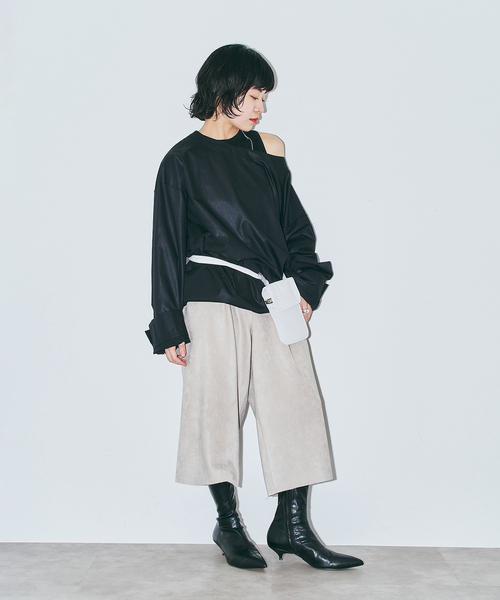 CITYSHOP（シティショップ） ハーフパンツ ワイドパンツ パンツ FAUX