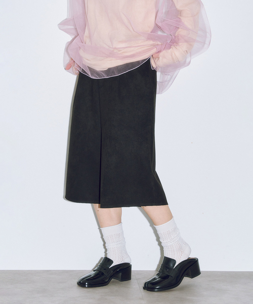 CITYSHOP（シティショップ） パンツ FAUX SUEDE SHORTS：ハーフパンツ