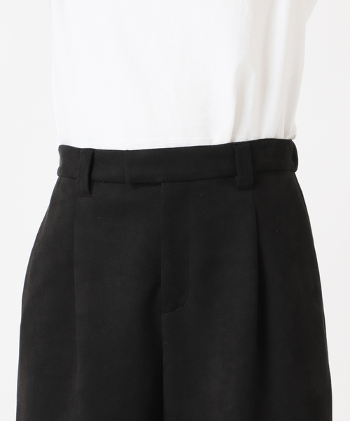 CITYSHOP（シティショップ） パンツ FAUX SUEDE SHORTS：ハーフパンツ
