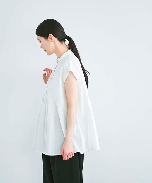 HAU（CLASKA） ブラウス シャツ ”little tuck レディース : ZOZOTOWN