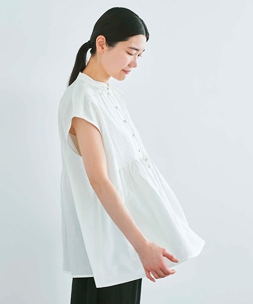 HAU（CLASKA） ブラウス シャツ ”little tuck レディース : ZOZOTOWN
