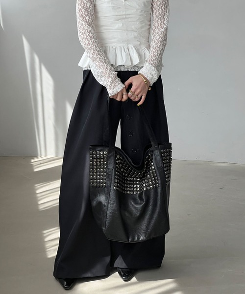 「chuclla」 トートバッグ FREE ブラック レディース_画像3