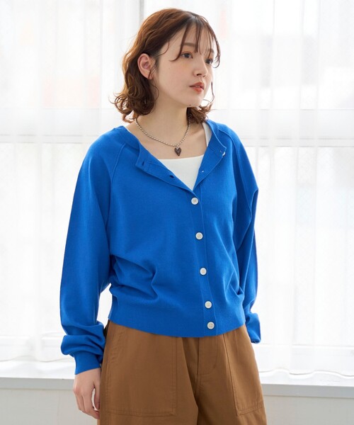 coen（コーエン） カーディガン uvカット 「UVカット」ラグラン2way