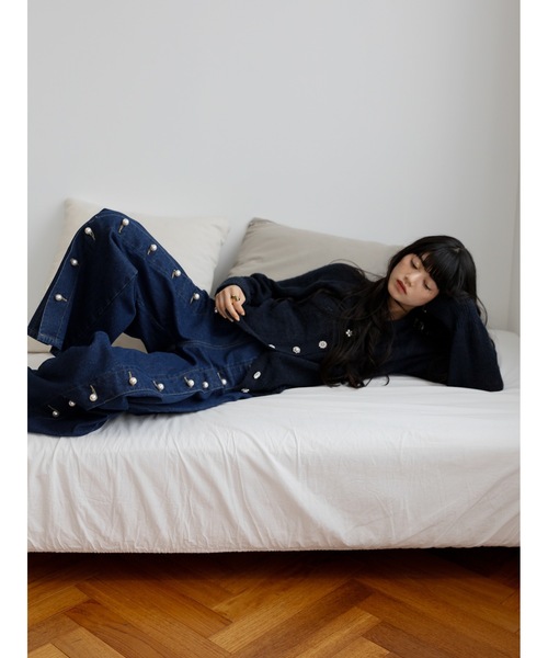 「Katrin TOKYO」 ニットカーディガン FREE ピンク レディース_画像8