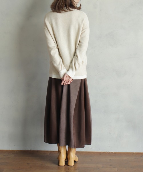 「BITTOKO」 長袖ニット FREE ベージュ レディース_画像8