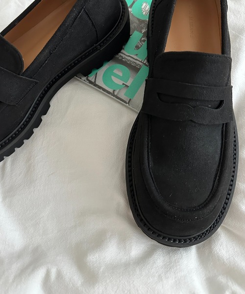 「by muni:r」 シューズ 25.0cm ブラック レディース_画像3