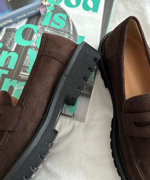 「by muni:r」 シューズ 25.0cm ブラック レディース_画像9