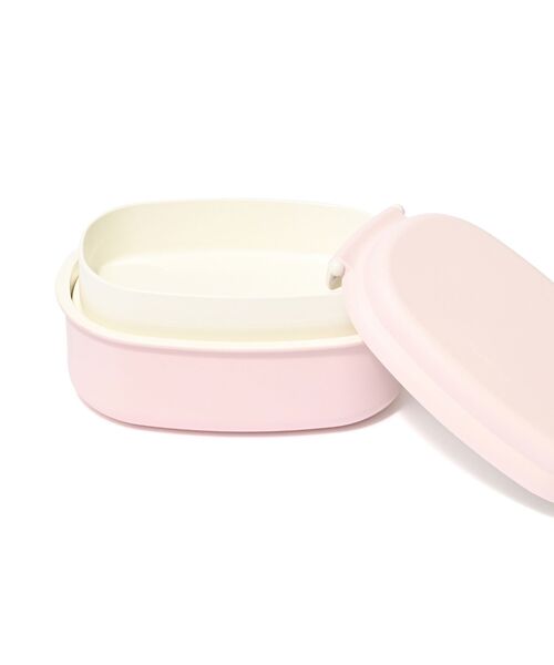 Francfranc（フランフラン） 弁当箱 2WAY ロゴ ランチボックス ピンク